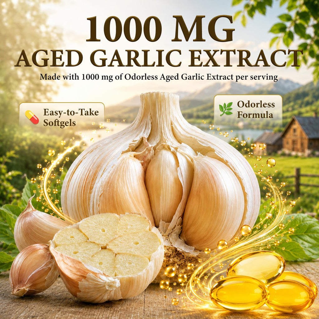 Aged Garlic Extract Capsules, 180 Softgels K83243