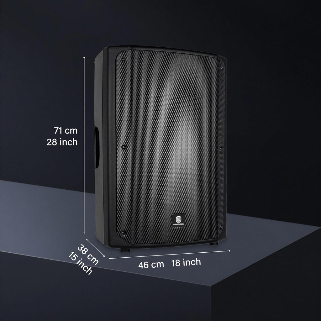 2400W Bluetooth PA Speaker System with Powered Mixer and Passive Speakers T560020