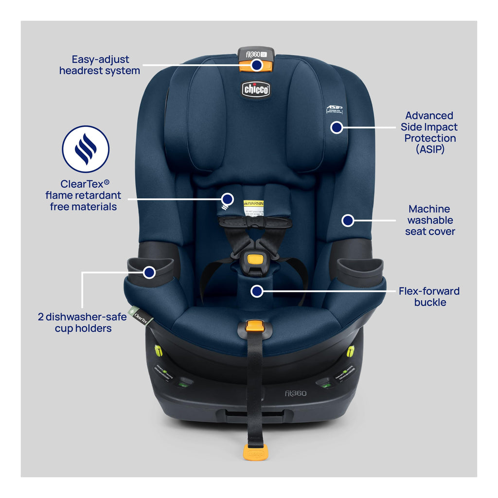 Rotating Convertible Toddler Car Seat L907