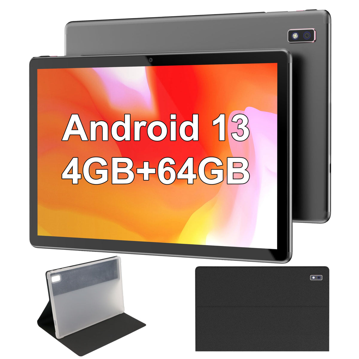 10.1 Inch Android 13 Tablet with Case M14066