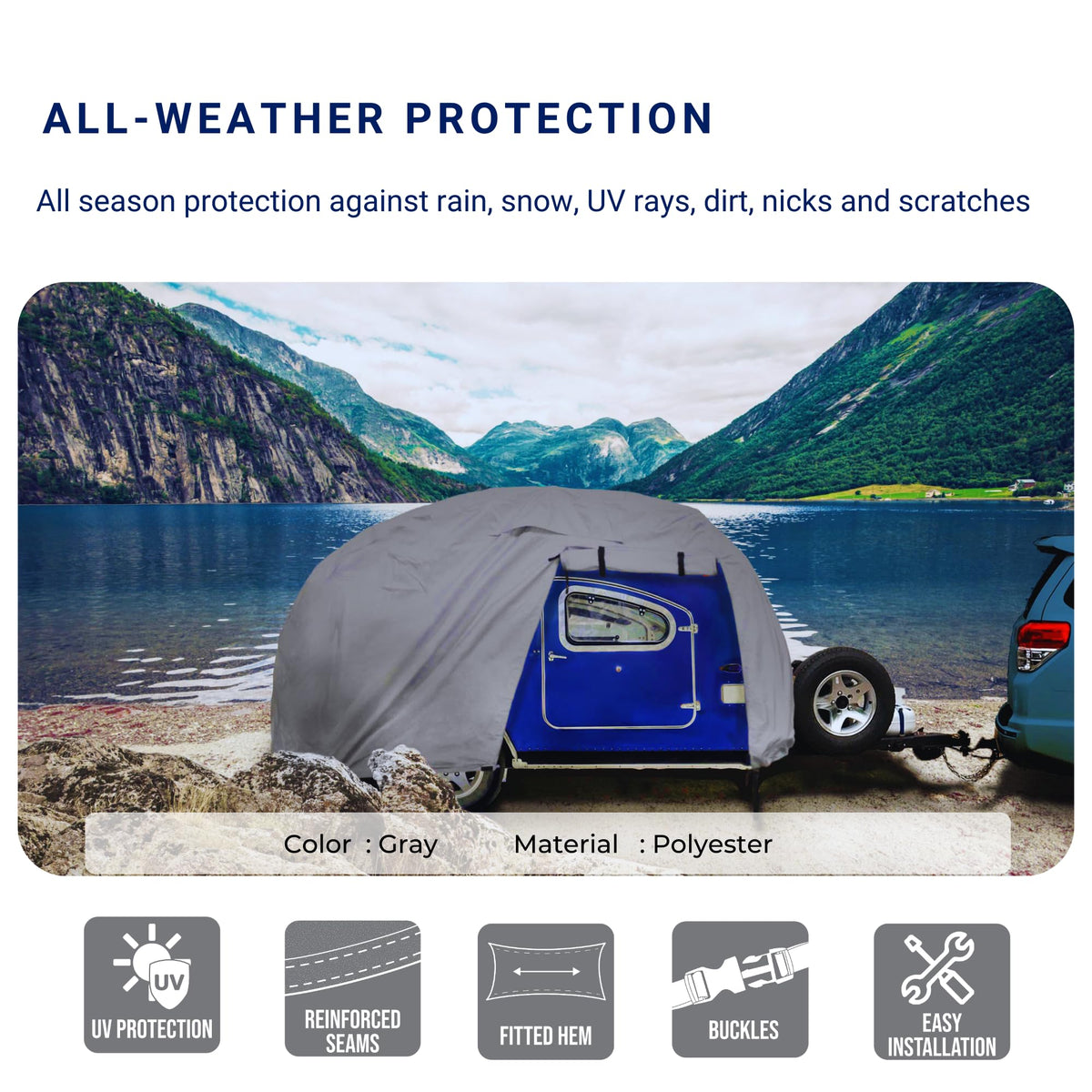 Teardrop Trailer Camper Covers M285599