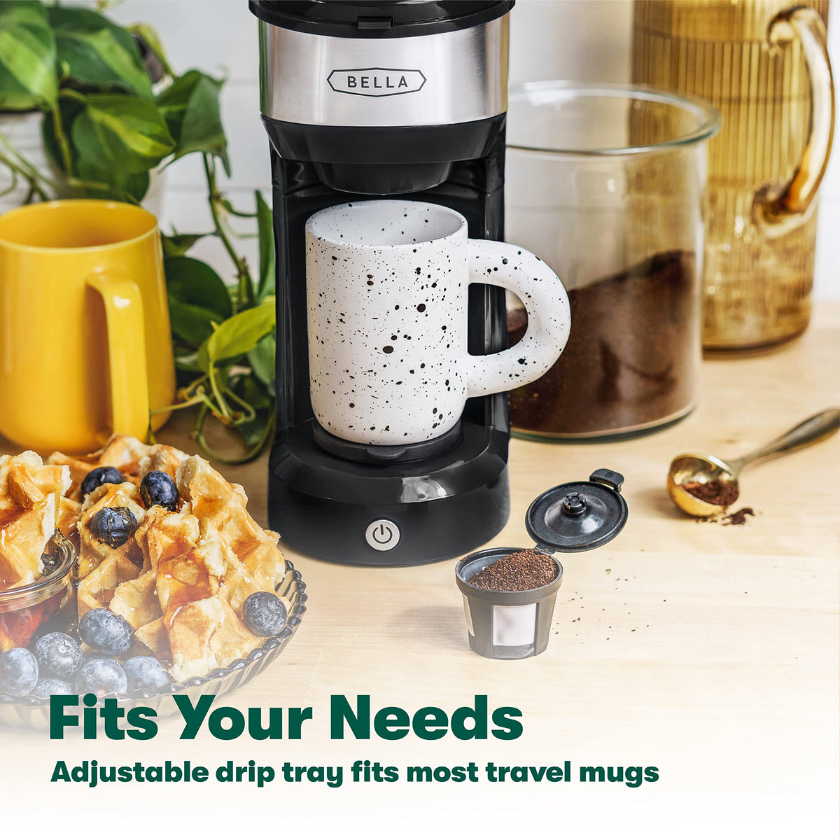 Black Single Serve Coffee Maker I697