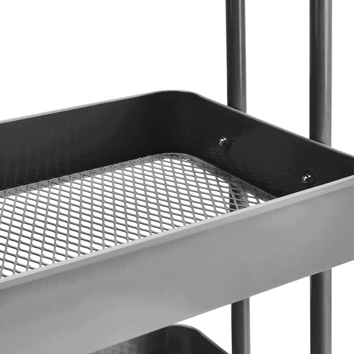 3-Tier Rolling Kitchen Cart with Lockable Wheels P15816