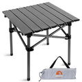Portable Folding Aluminum Camping Table with Carry Bag J202827