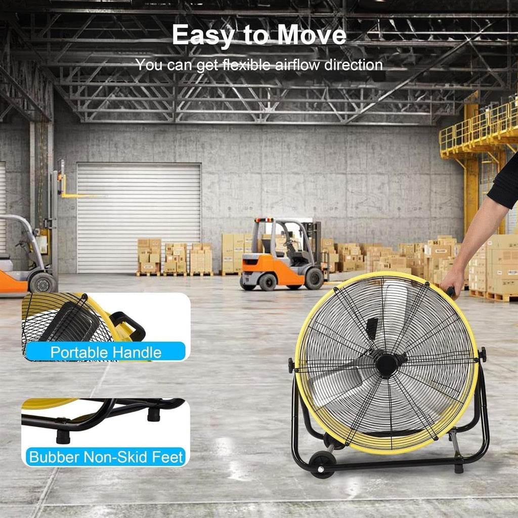 Heavy Duty 3-Speed Drum Fan X18170