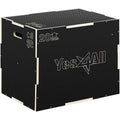 3-in-1 Non-Slip Wooden Plyo Box T686