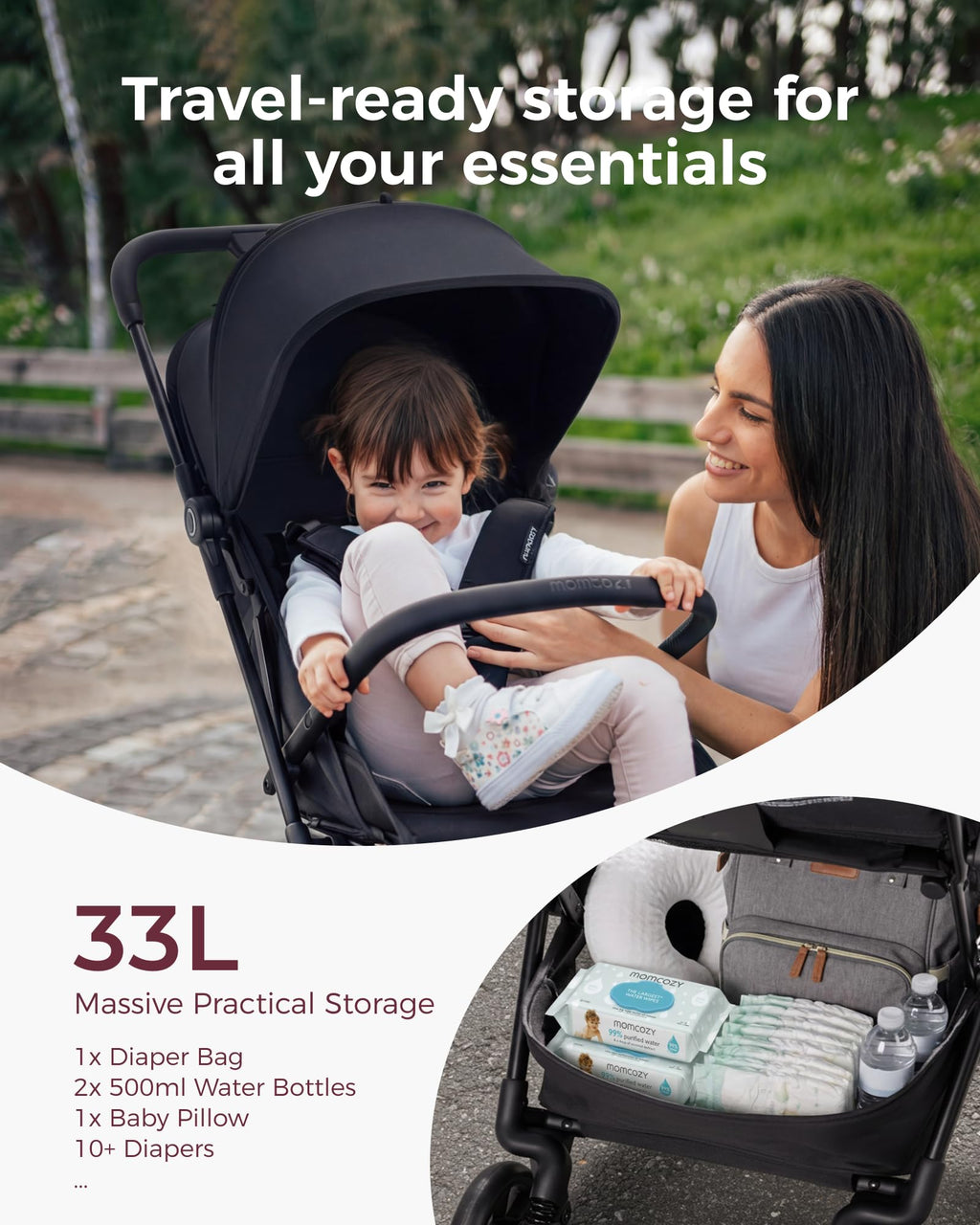 Travel Stroller with One-Hand Fold L7230