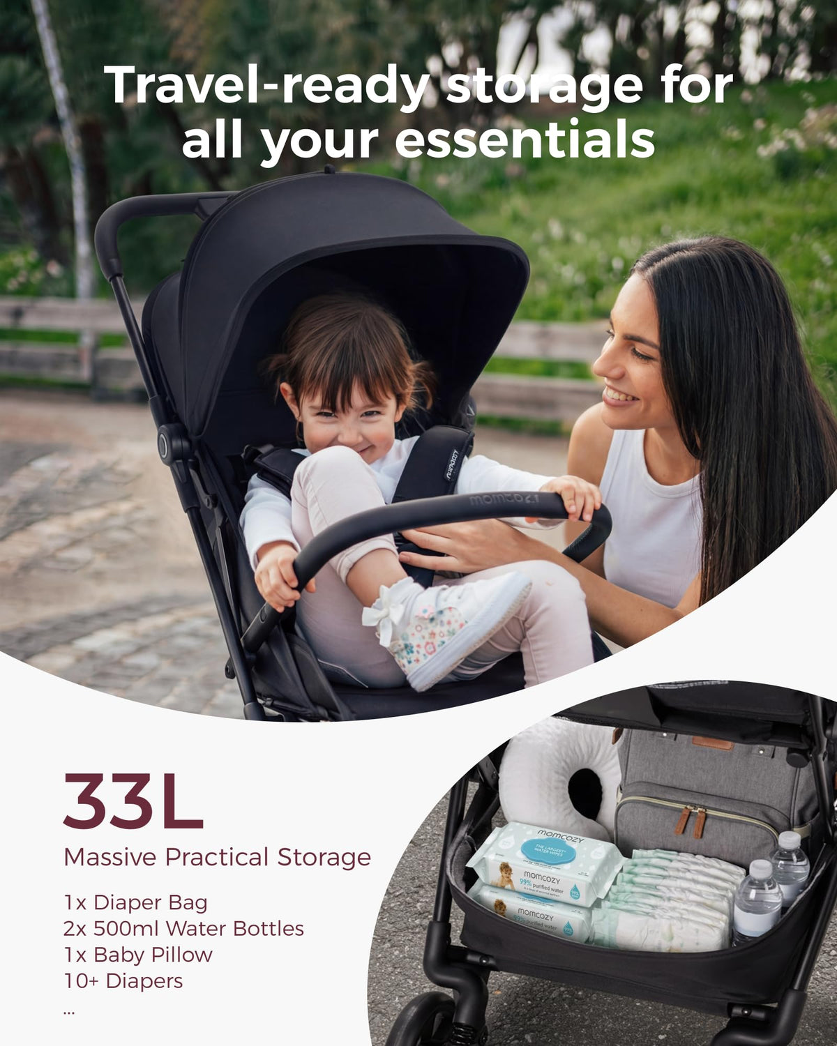 Travel Stroller with One-Hand Fold L7230