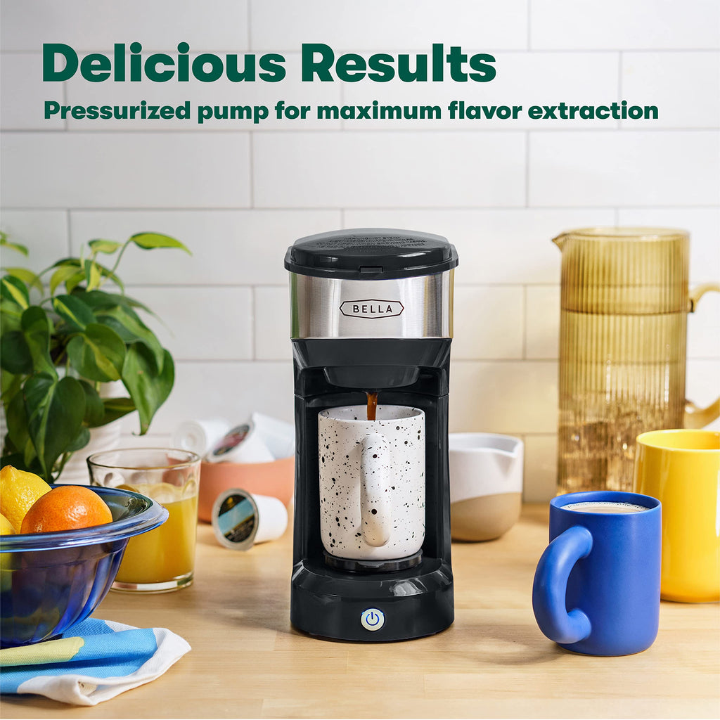 Black Single Serve Coffee Maker I697