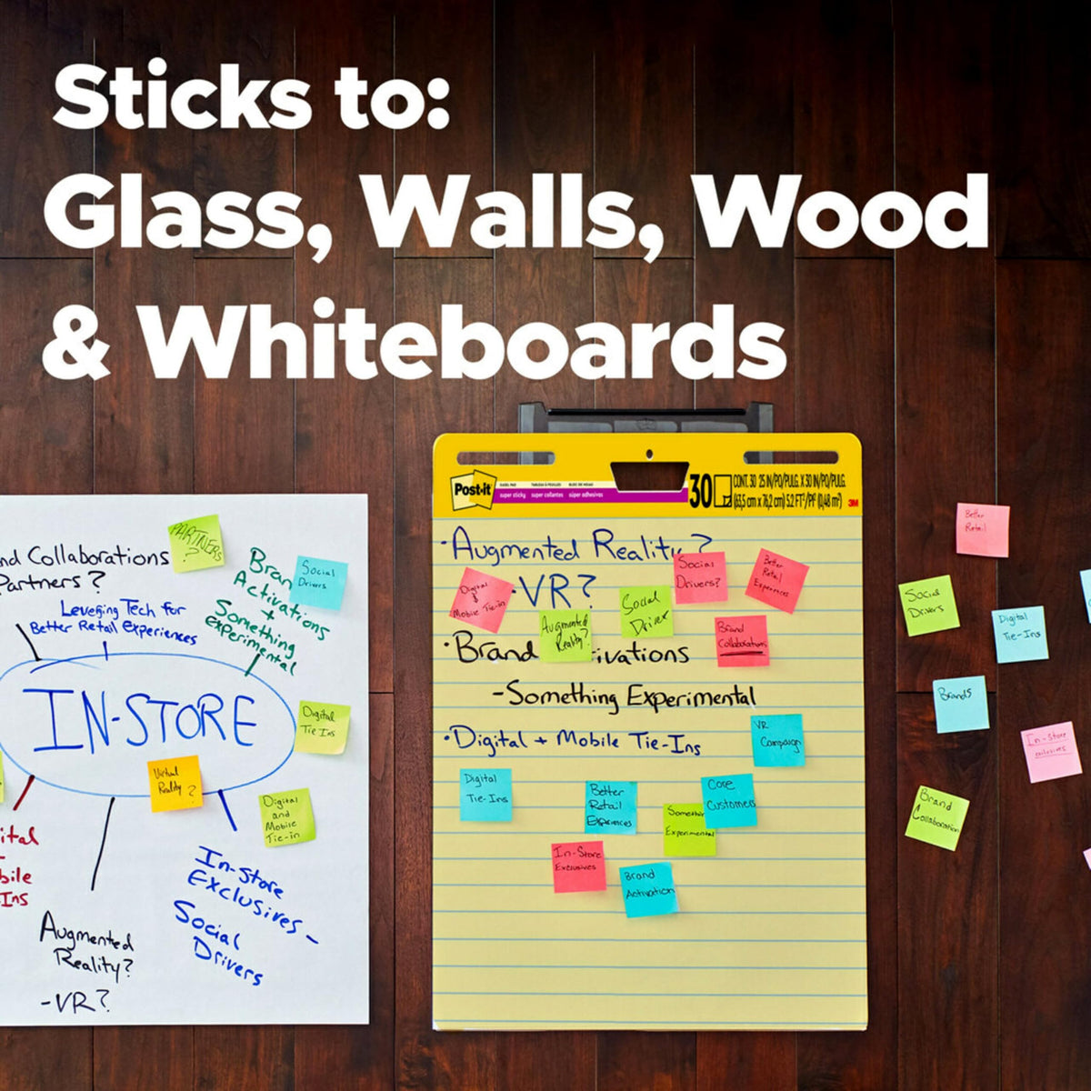 Yellow Lined Self Stick Flip Chart Paper K75667