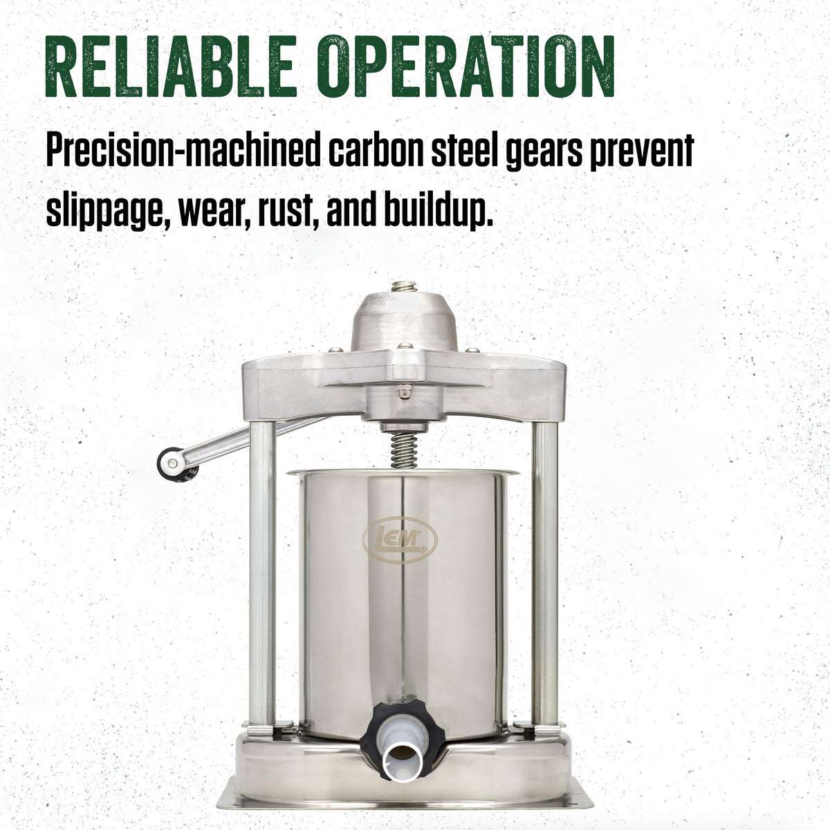 #32 Meat Grinder & 15 LB Sausage Stuffer L640