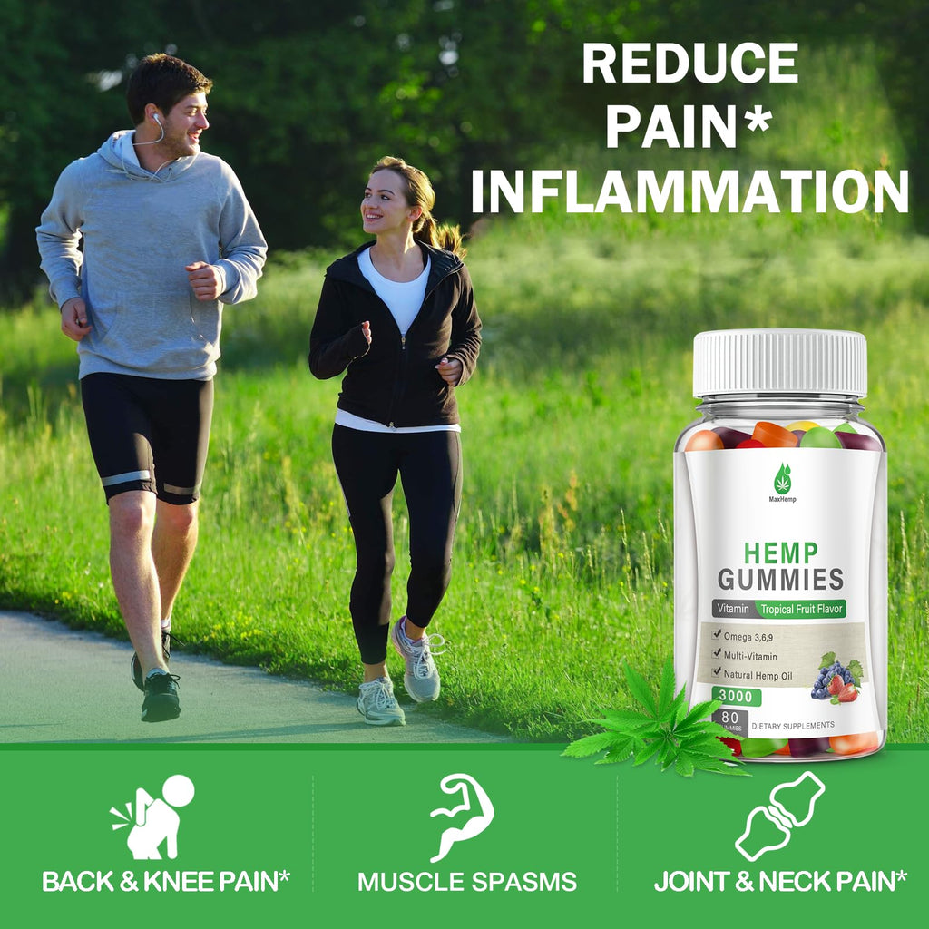 Hemp Gummies High Potency 2 Packs W815272