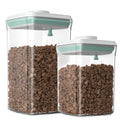 Airtight Treat Jar Container 2PC BPA-Free R654746