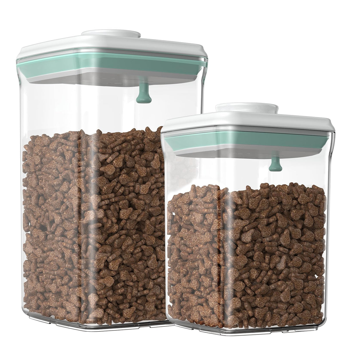 Airtight Treat Jar Container 2PC BPA-Free R654746