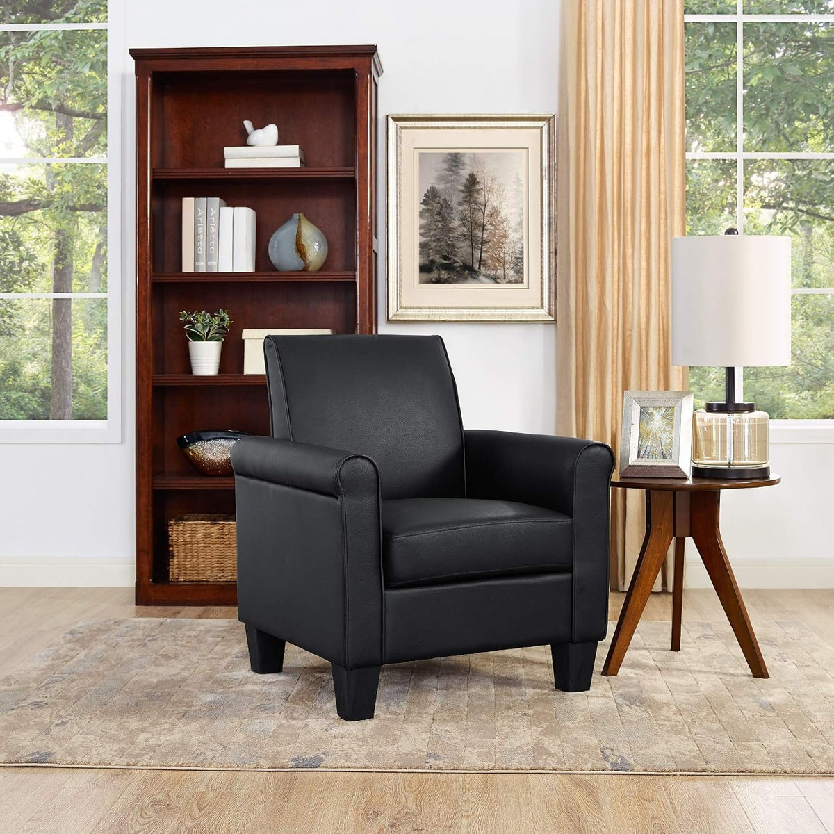 Faux Leather Accent Chair W823857