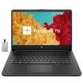 14-inch Laptop, Intel Celeron N4000, 4 GB RAM, 64 GB eMMC, Jet Black A157837