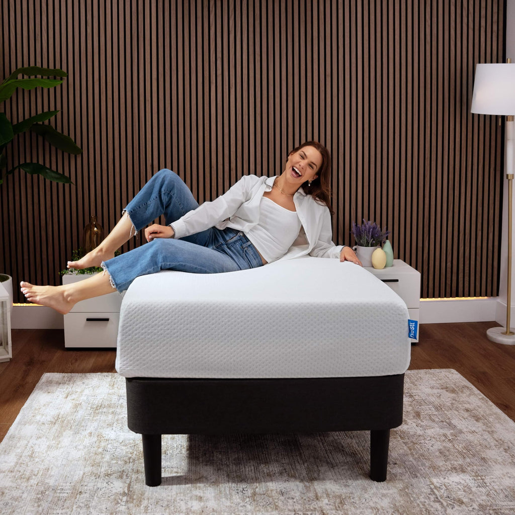 Green Tea 8 Inch Cooling Graphite Memory Foam Twin Mattress C363456