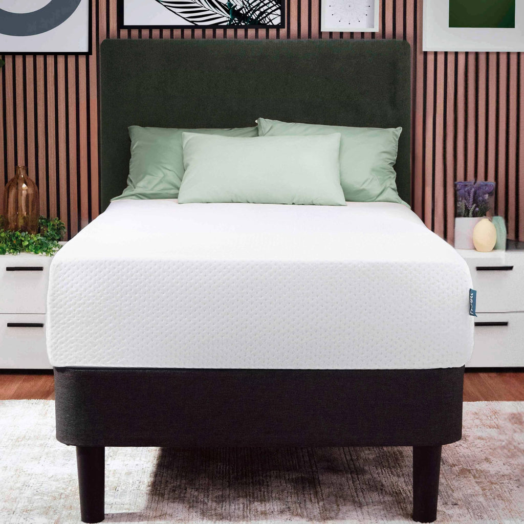 Green Tea 8 Inch Cooling Graphite Memory Foam Twin Mattress C363456